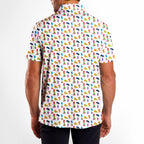 Naughty Bear Polo Shirt For Men - Model Back