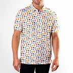 Naughty Bear Polo Shirt For Men - Model Front
