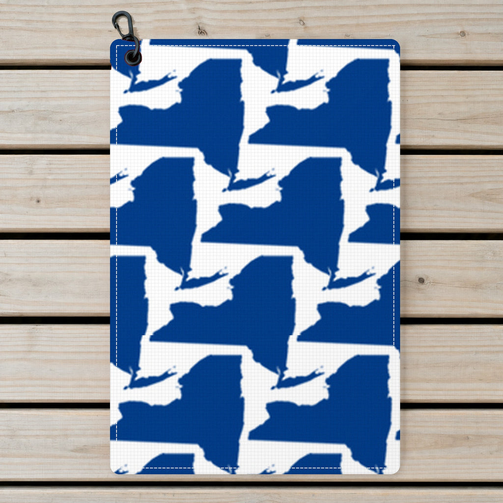 New York Polo Golf Towel - Laid Flat