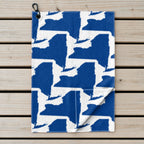 New York Polo Golf Towel - Laid Flat