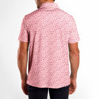 Palm to Pacific Polo Shirt For Men - Model Back