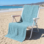 Palmetto Leaf Full-Size Towel & Car Seat Cover - On a Beach Chair