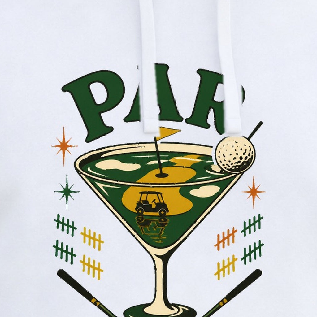 Par for the Course Hoodie - Detail Close-up