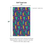 Parade Night Golf Towel - Size Chart