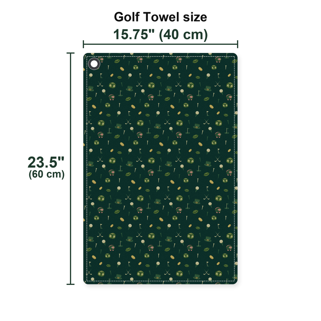 Patrick Starfish Golf Towel - Size Chart