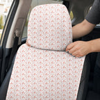 Peach & Par Full-Size Towel & Car Seat Cover - Headrest Pocket