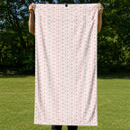 Peach & Par Full-Size Towel & Car Seat Cover - Held Open