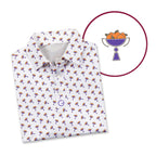 Peach State Finale Polo Shirt For Men - Detail Close-up