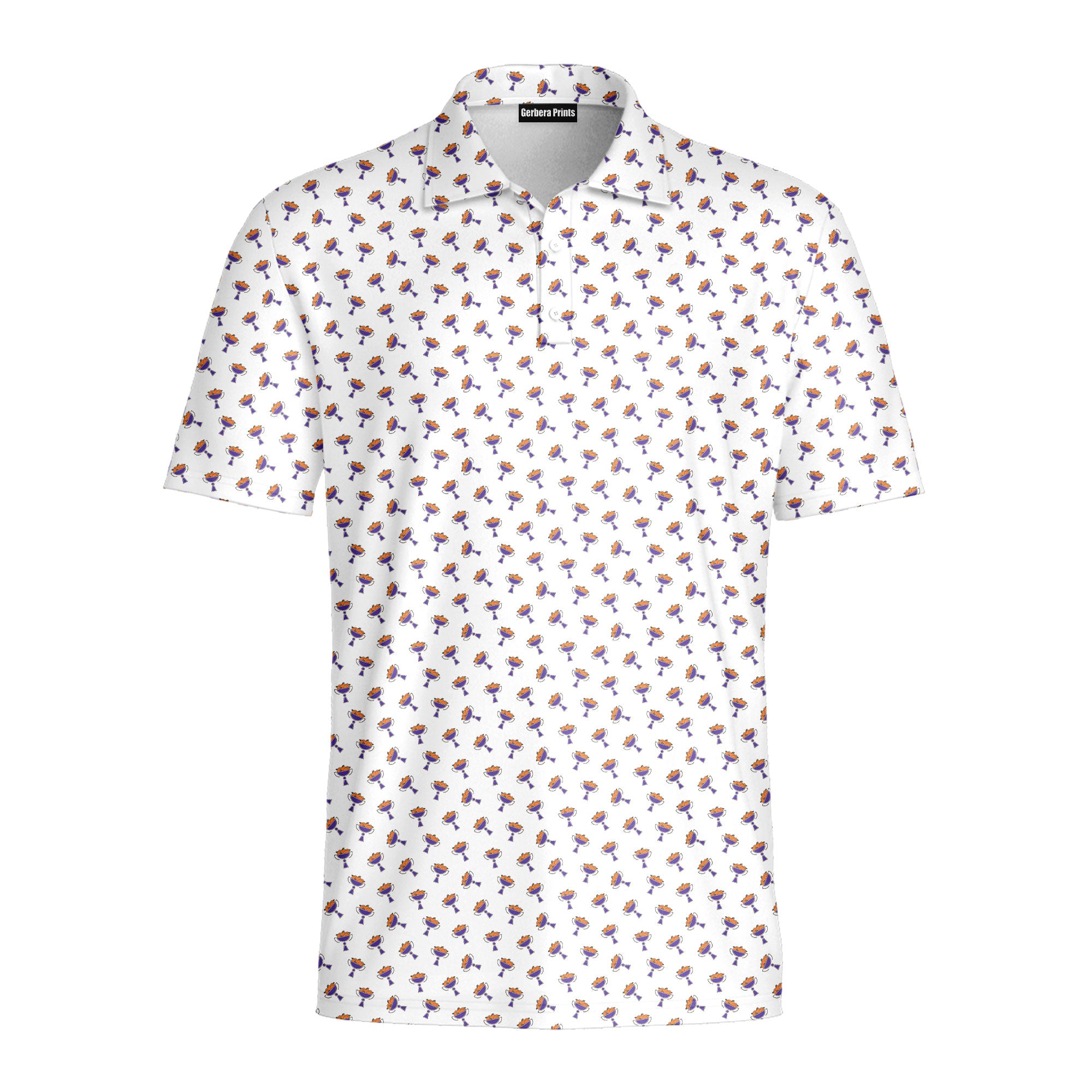 Peach State Finale Polo Shirt For Men - Front