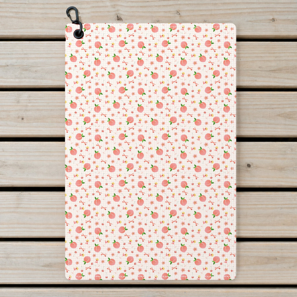 Peach State Golf Towel - Laid Flat