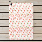 Peach State Golf Towel - Laid Flat
