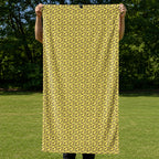 Pineapple Slut Full-Size Towel & Car Seat Cover - Held Open
