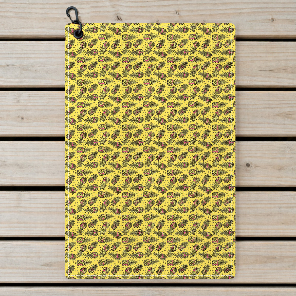 Pineapple Slut Golf Towel - Laid Flat