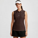Pitch Perfect Women Sleeveless Polo Shirt - 4