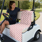Pizza Slut Full-Size Towel & Car Seat Cover - On a Golf Cart Seat