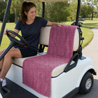 Pleasure Chest Full-Size Towel & Car Seat Cover - On a Golf Cart Seat