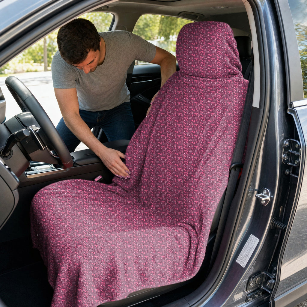 Pleasure Chest Full-Size Towel & Car Seat Cover - In the Car