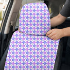 Polite Flip-Off Full-Size Towel & Car Seat Cover - Headrest Pocket