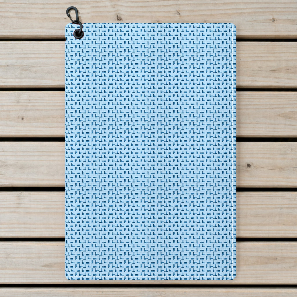 Puzzle Lovers Golf Towel - Laid Flat