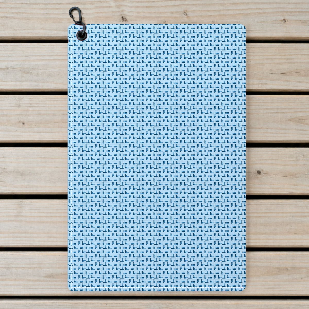 Puzzle Lovers Golf Towel - Laid Flat
