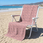 Raccoon Full-Size Towel & Car Seat Cover - On a Beach Chair