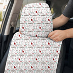 Red Clay Full-Size Towel & Car Seat Cover - Headrest Pocket