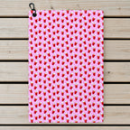 Red Solo Cup Golf Towel - Laid Flat
