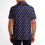 Reindeer Games Polo Shirt For Men - M-NAVY-BACK