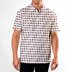 Reindeer Games Polo Shirt For Men - M-WHITE-F