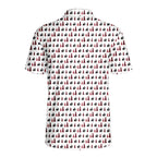 Reindeer Games Polo Shirt For Men - WHITE-BACK