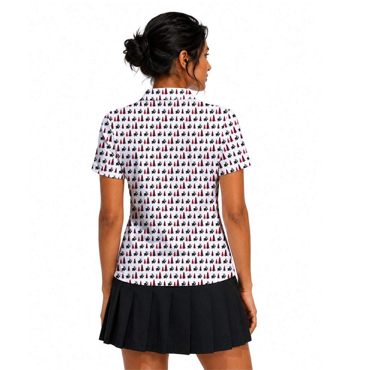 Reindeer Games Polo Shirt For Women - WM5