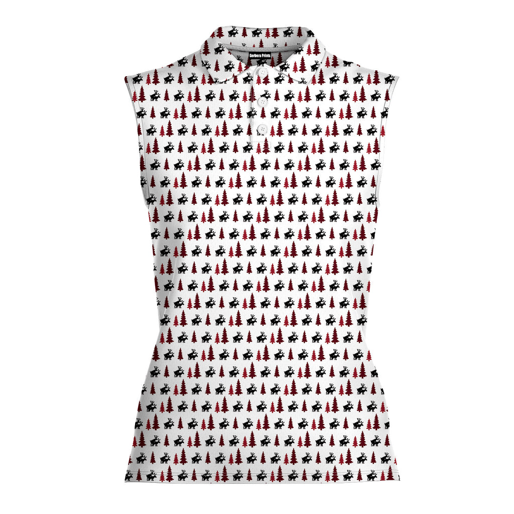Reindeer Games Women Sleeveless Polo Shirt - 2