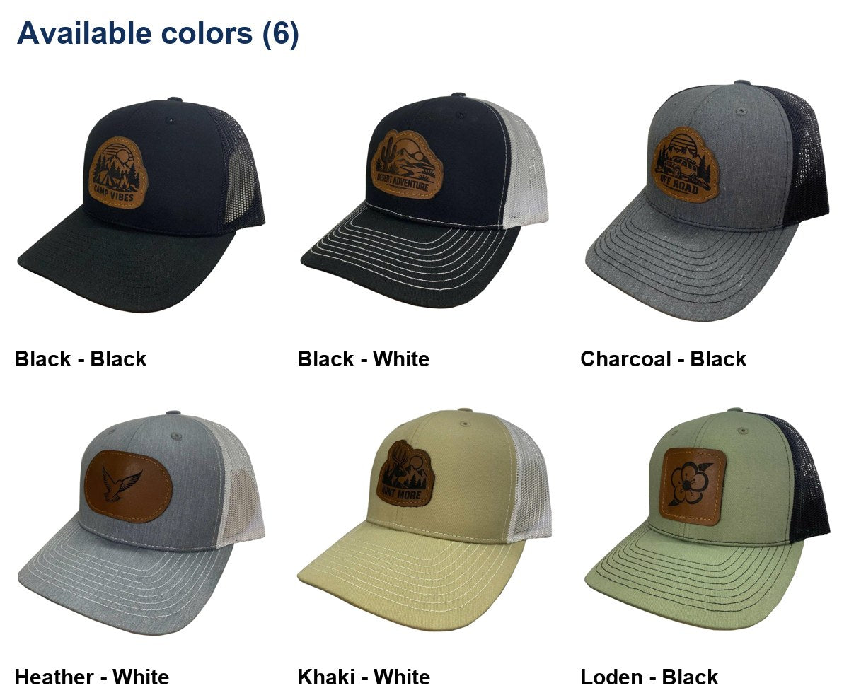 Desert Fiesta Embroidered Trucker Hat - Available Colors