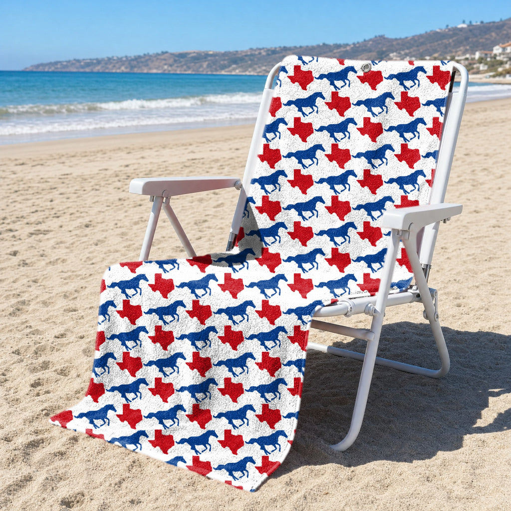 Ride ‘Em Full-Size Towel & Car Seat Cover - On a Beach Chair