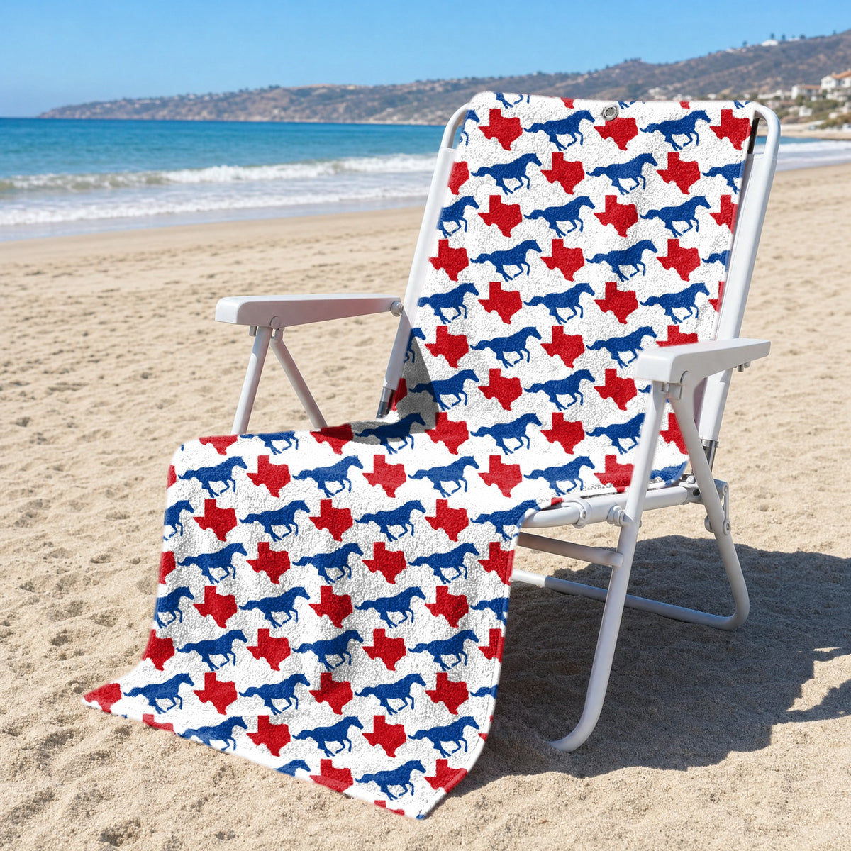 Ride ‘Em Full-Size Towel & Car Seat Cover - On a Beach Chair