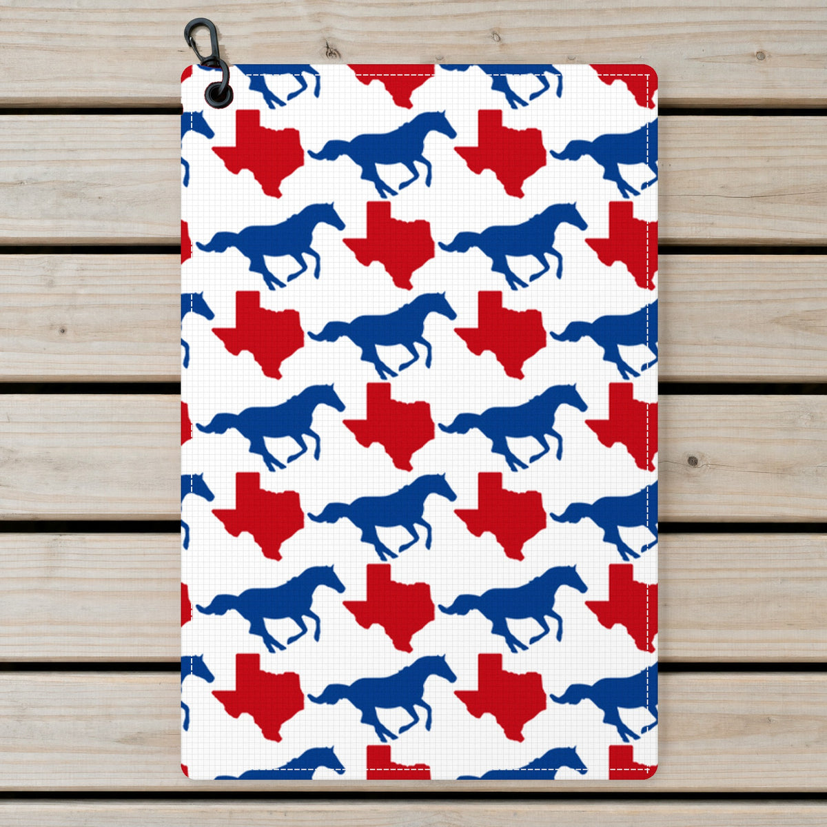 Ride ‘Em Golf Towel - Laid Flat