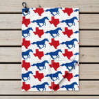 Ride ‘Em Golf Towel - Laid Flat
