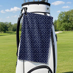 S-e-x Ed. Golf Towel - Hanging on a Golf Bag