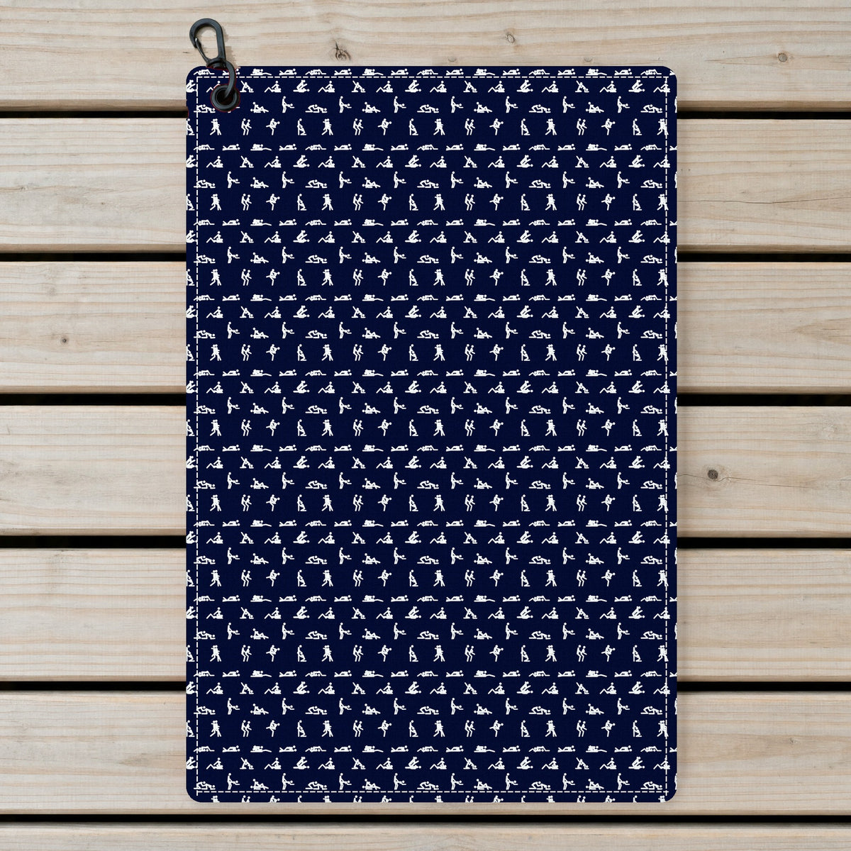 S-e-x Ed. Golf Towel - Laid Flat