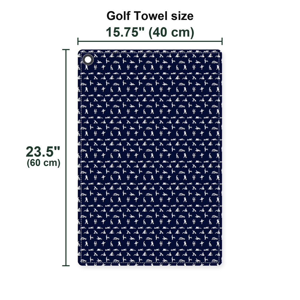 S-e-x Ed. Golf Towel - Size Chart