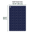 S-e-x Ed. Golf Towel - Size Chart