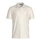 Santa’s Back Nine Polo Shirt For Men - Front