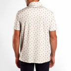 Santa’s Back Nine Polo Shirt For Men - M-BACK