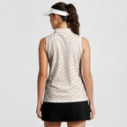 Santa’s Back Nine Women Sleeveless Polo Shirt - WM4