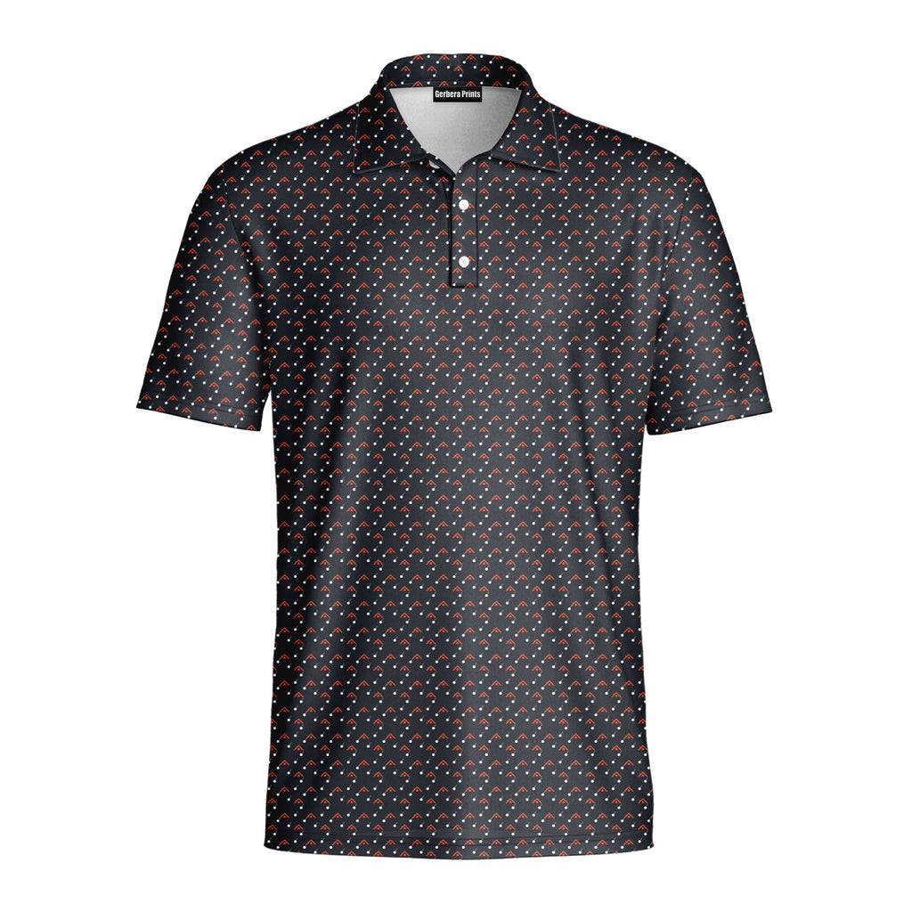 Schoen's Roofing, Hail Storm Polo Shirt For Men - Front