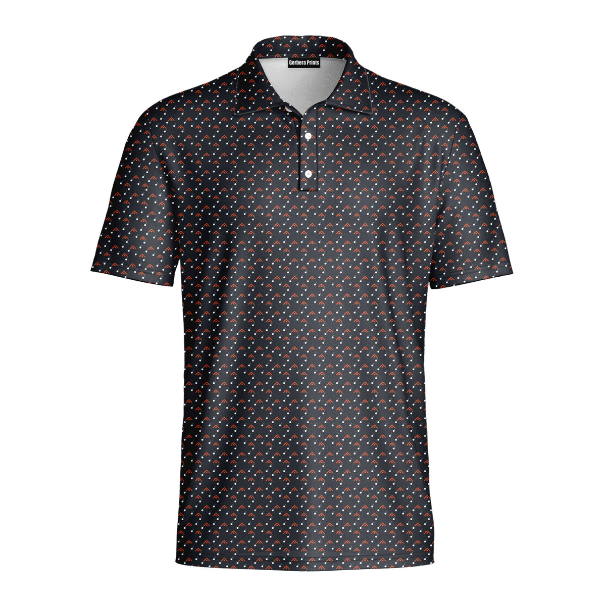 Schoen's Roofing, Hail Storm Polo Shirt For Men - Front