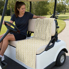 Scope Creep Full-Size Towel & Car Seat Cover - On a Golf Cart Seat