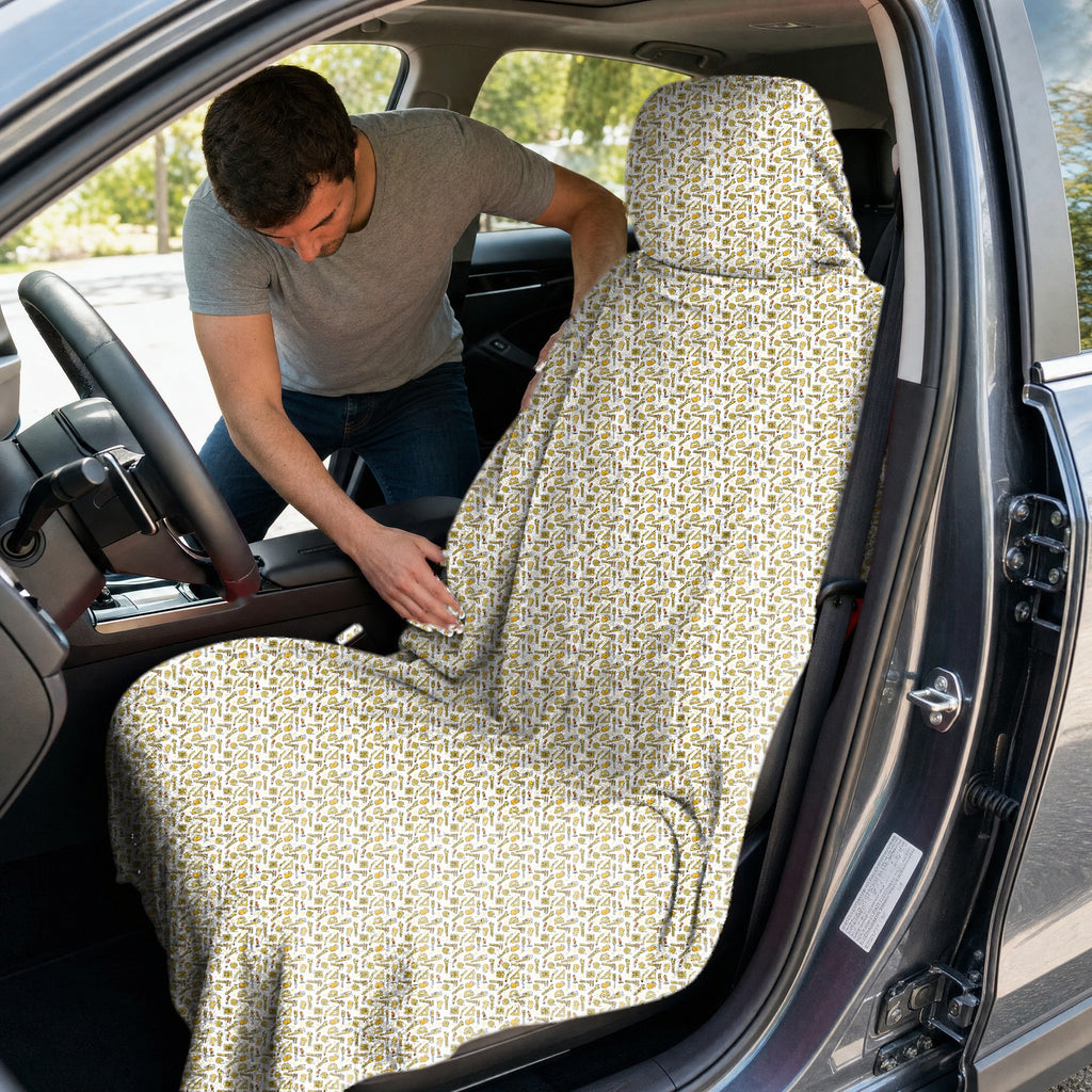 Scope Creep Full-Size Towel & Car Seat Cover - In the Car