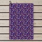 Seductive Witch Golf Towel - Laid Flat