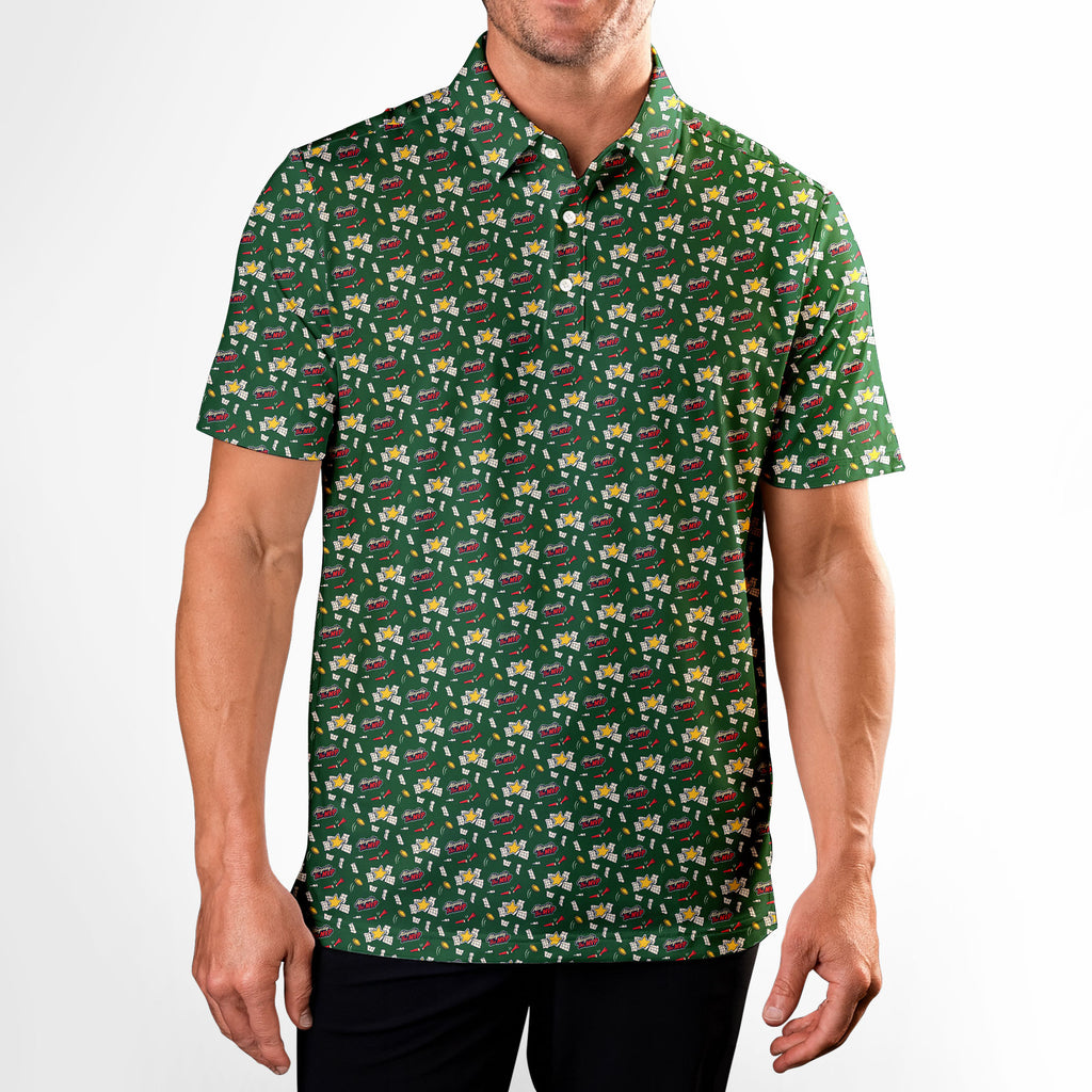 Self-Proclaimed MVP Polo Shirt For Men - Model Front